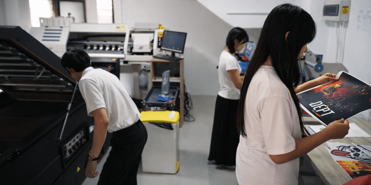 โรงงานสกรีนเสื้อ Anajak T-Shirt เชียงใหม่ ประสบการณ์กว่า 5 ปี