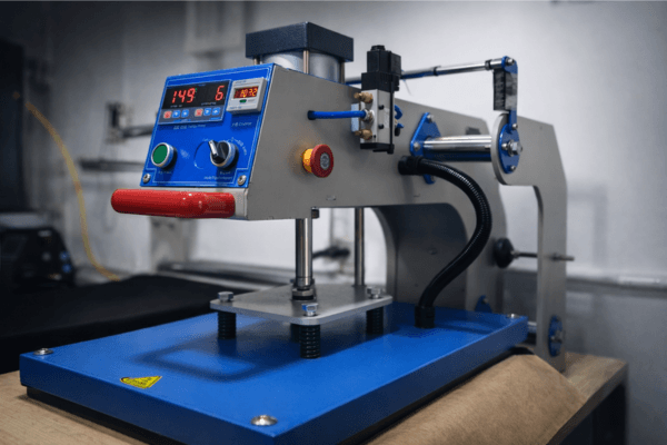 ขั้นตอนสกรีนเสื้อ DTF ขั้นที่ 4 รีดลายลงบนผ้า