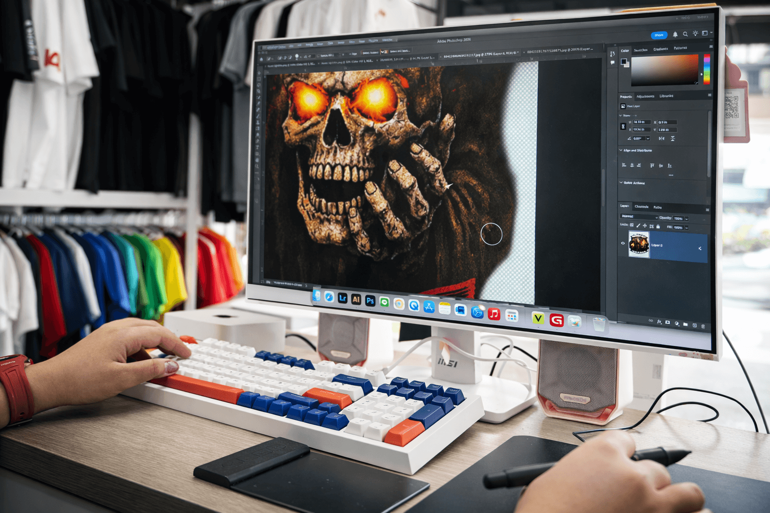 บริการออกแบบกราฟิกลายสกรีนเสื้อ โดย Anajak T-Shirt