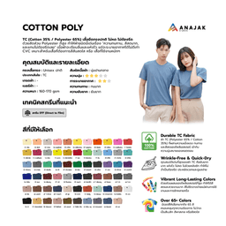 Cotton Poly 65/35